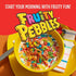 Fruity Pebbles Cereal, 46.5 oz - Colorful, Fruity Flavor, Perfect for Breakfast or Snacking, Family-Size Box, Made with Whole Grain for a Fun Start
